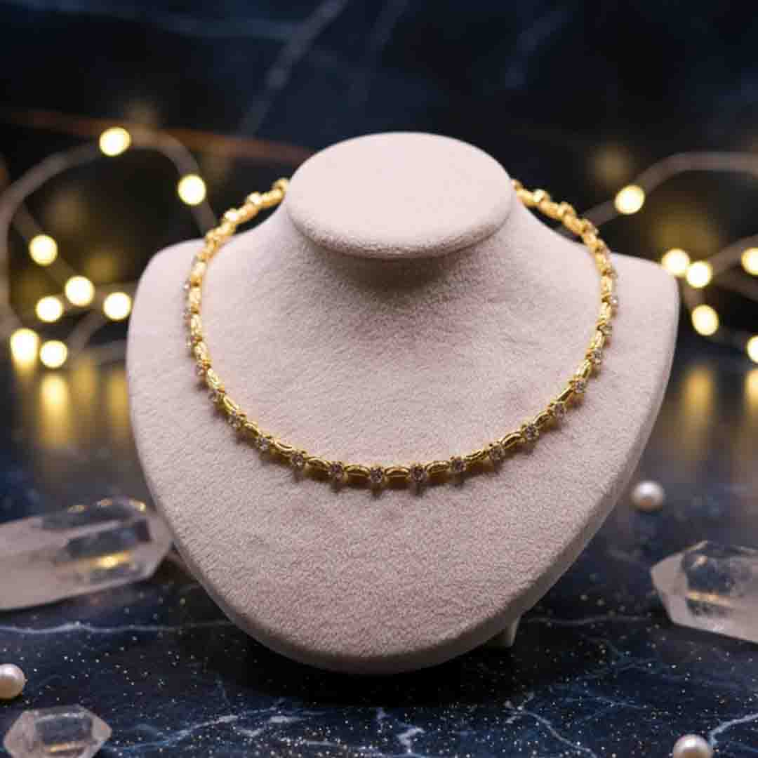 Yıldızlı Choker Kolye