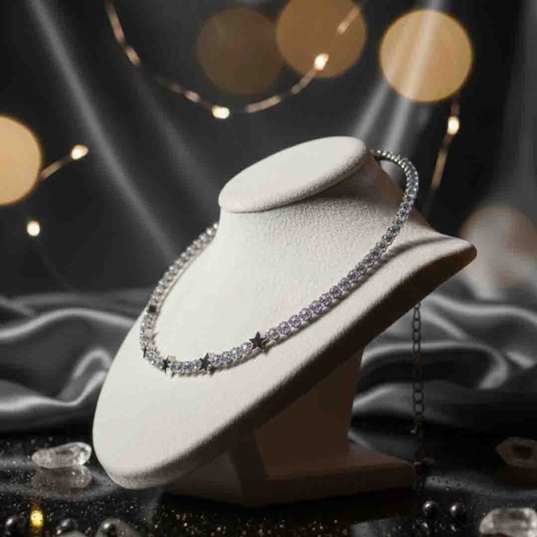 Gümüş Choker Kolye