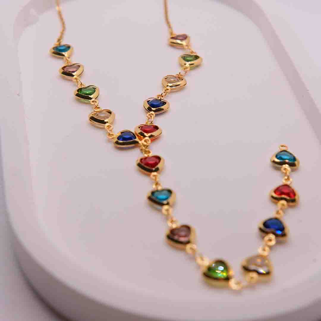 Kalp  Y Zincir Kolye