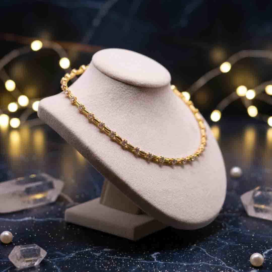 Yıldızlı Choker Kolye